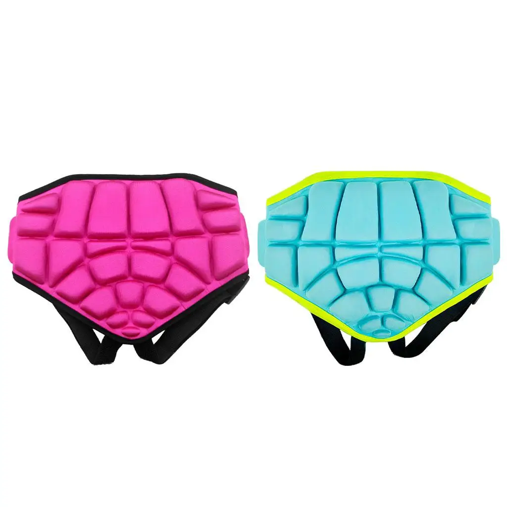

Kids EVA Padded Short Pants Butt Protective Gear Adjustable Strap Impact Pad for ski and ice Skating