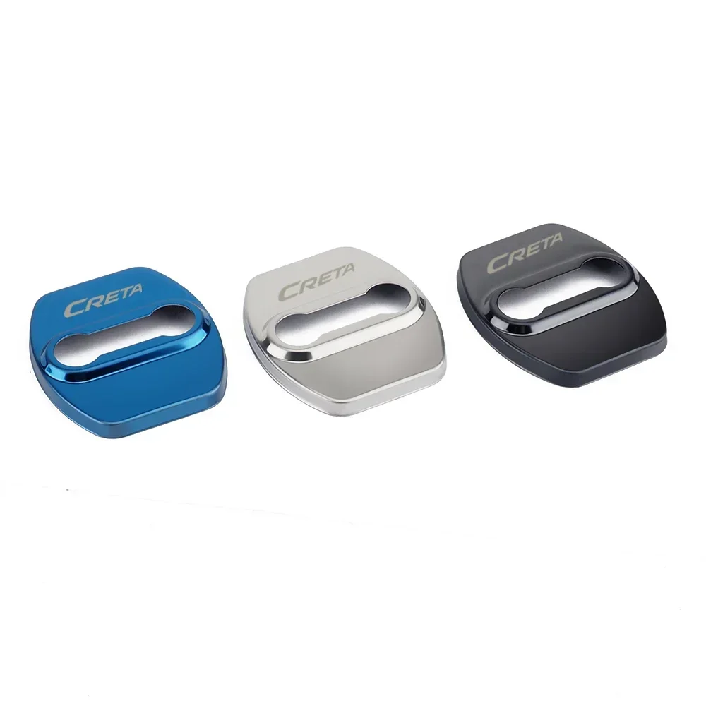 4 шт. защитные наклейки на дверные замки автомобиля Hyundai CRETA