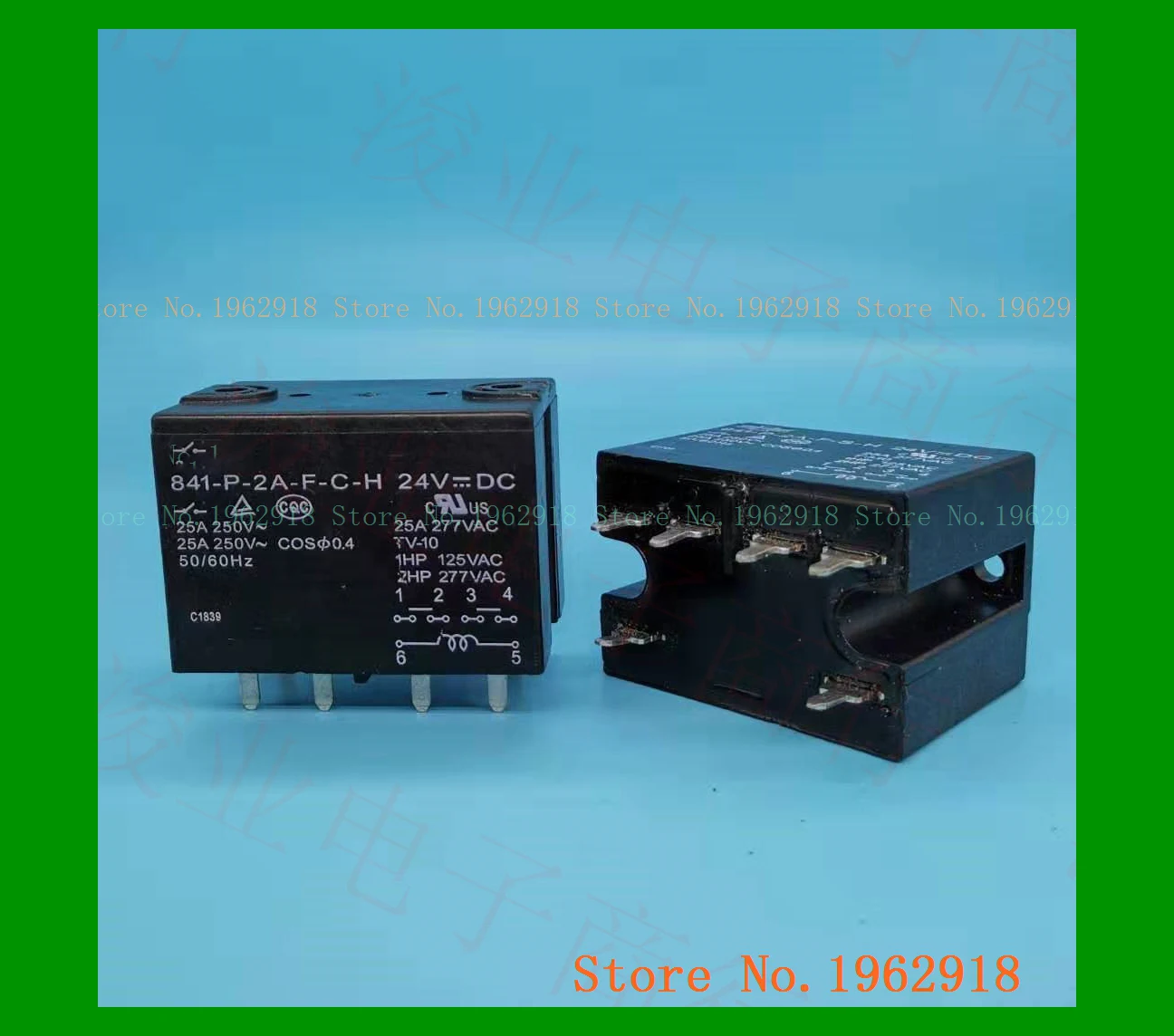 841-P-2A-F-C-H 24VDC JQX-116F-1-024DP-2HT