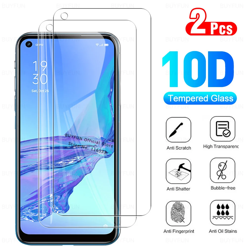 

2pcs tempered glass for Oppo A53 A53S screen protector for Oppo A 53 53A 35A A 53S CPH2127 6.5"protective film