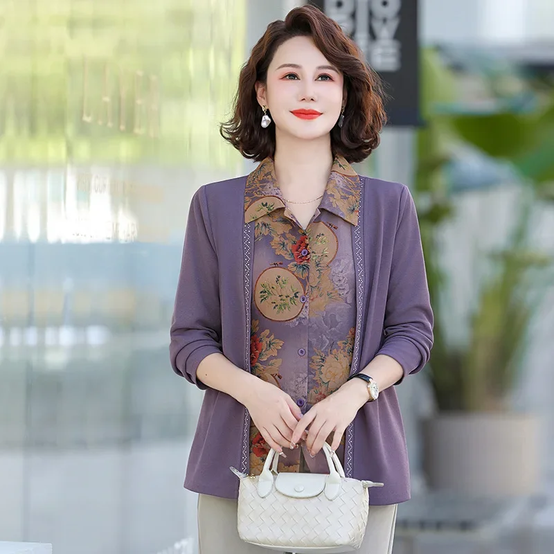 Стильный двухсекционный вязаный топ с длинными рукавами осенняя коллекция