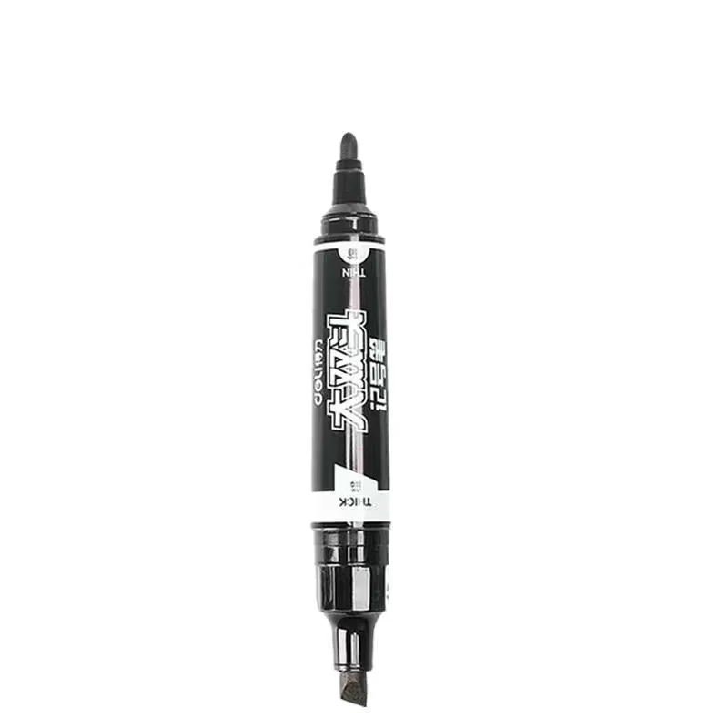 Deli Big Dual Tip Marker Pen Colored 1.5/6mm Fast Dry Waterp