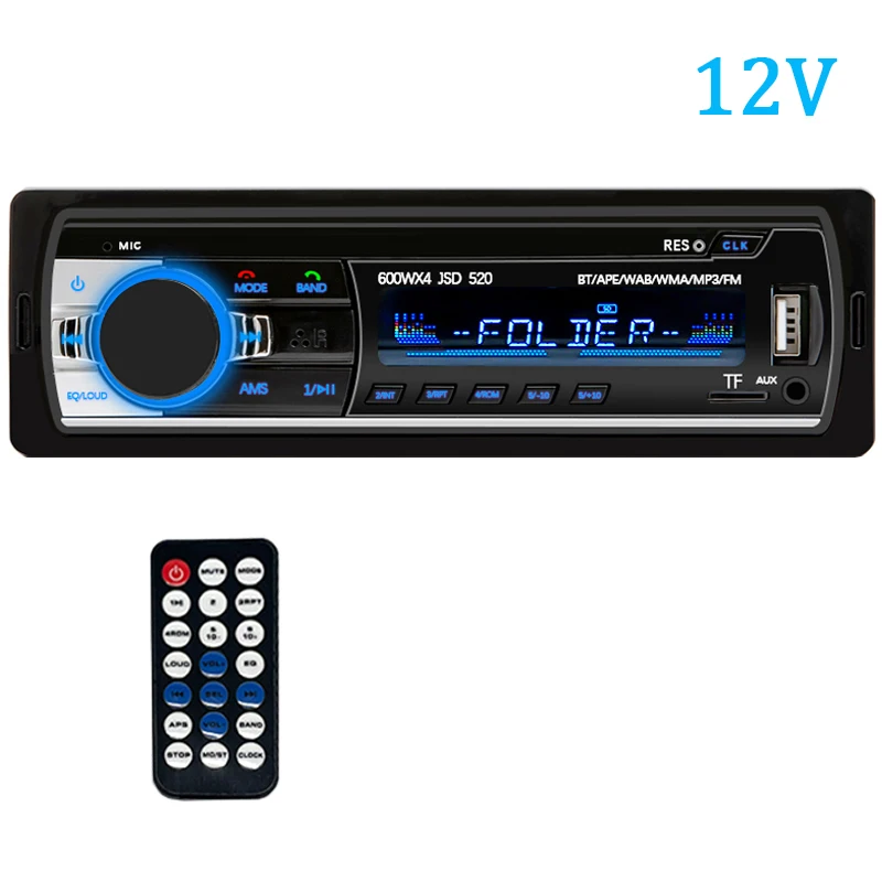 

Автомобильное Радио SINOVCLE 1 DIN, Bluetooth, MP3-плеер, 60Wx4, FM-стерео, Аудио, Музыка, USB/SD-вход, AUX