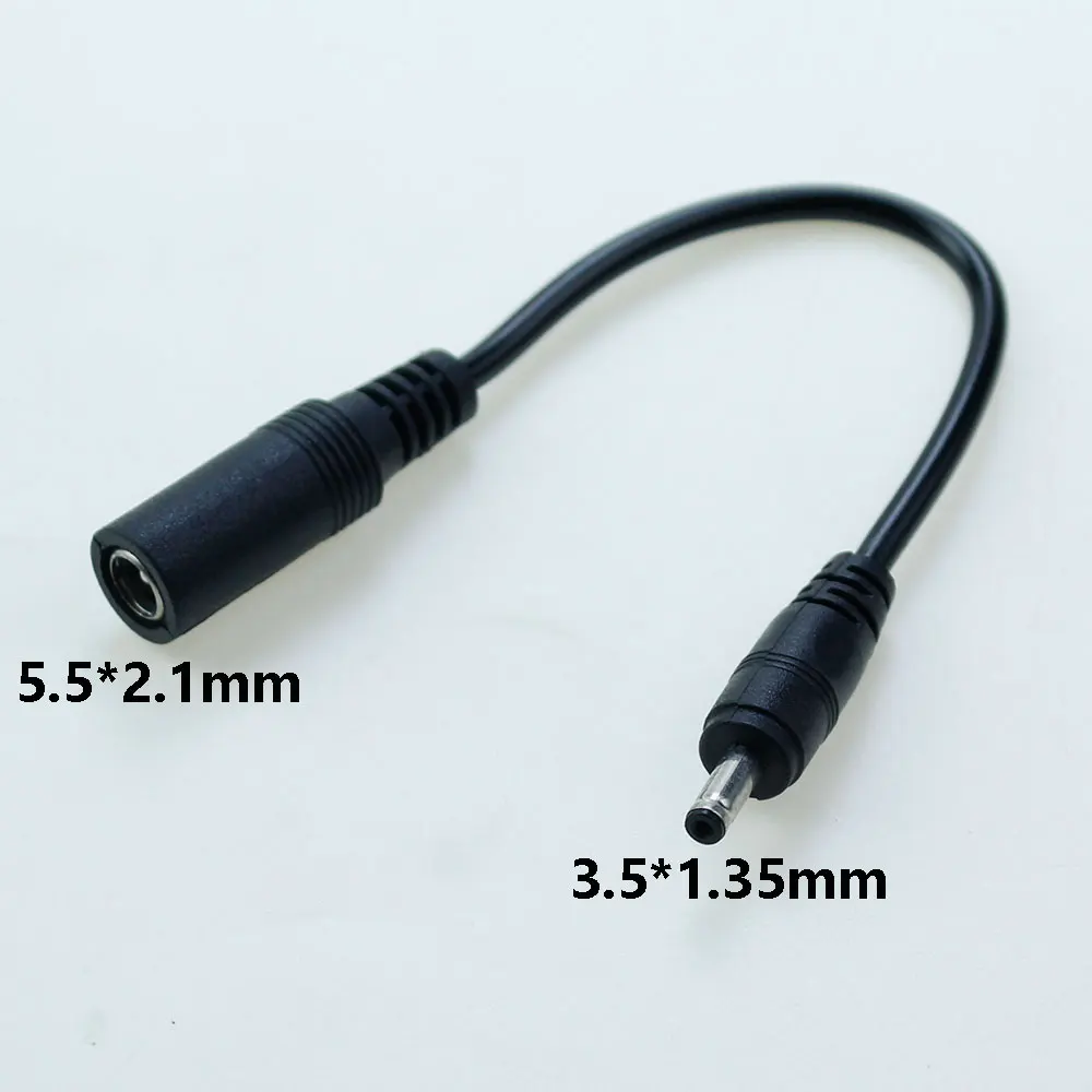 

Переходник постоянного тока 5,5x2,1 с внутренней резьбой на постоянный ток 5,5*2,5/2,5*0,7/3,5*1,35/4,0*1,7/4,8*1,7 мм удлинитель кабеля с внешней резьбой