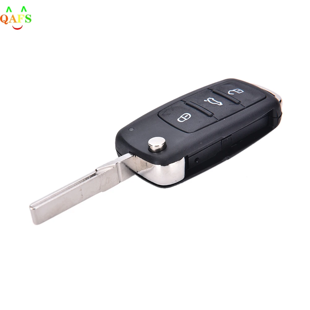 

New Fit For Polo GOLF MK6 Touareg 3 Button Remote Key FOB shell case