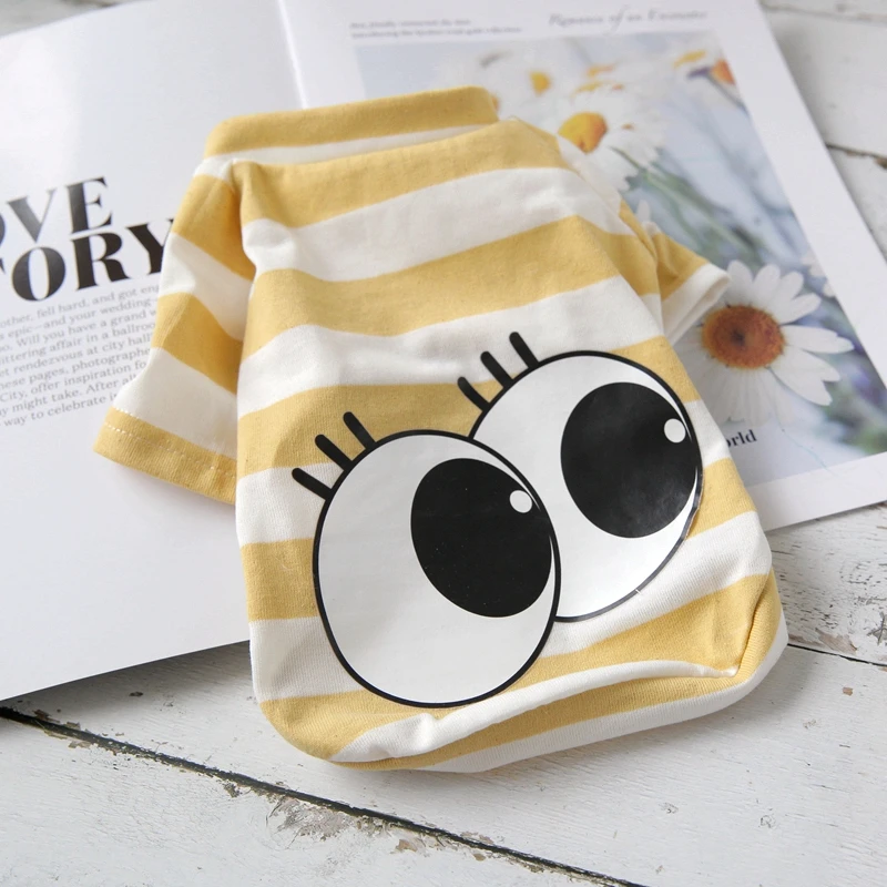 

Dog Vest Clothes Spring Summer Chihuahua French Bulldog Clothing Small Dog Cooling Clothes Pet T-Shirt Soft Puppy Clothes Shirts