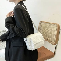 new trend winter plush women small shoulder bag casual mini messenger bags fashion designer women bags travel phone pouch purse