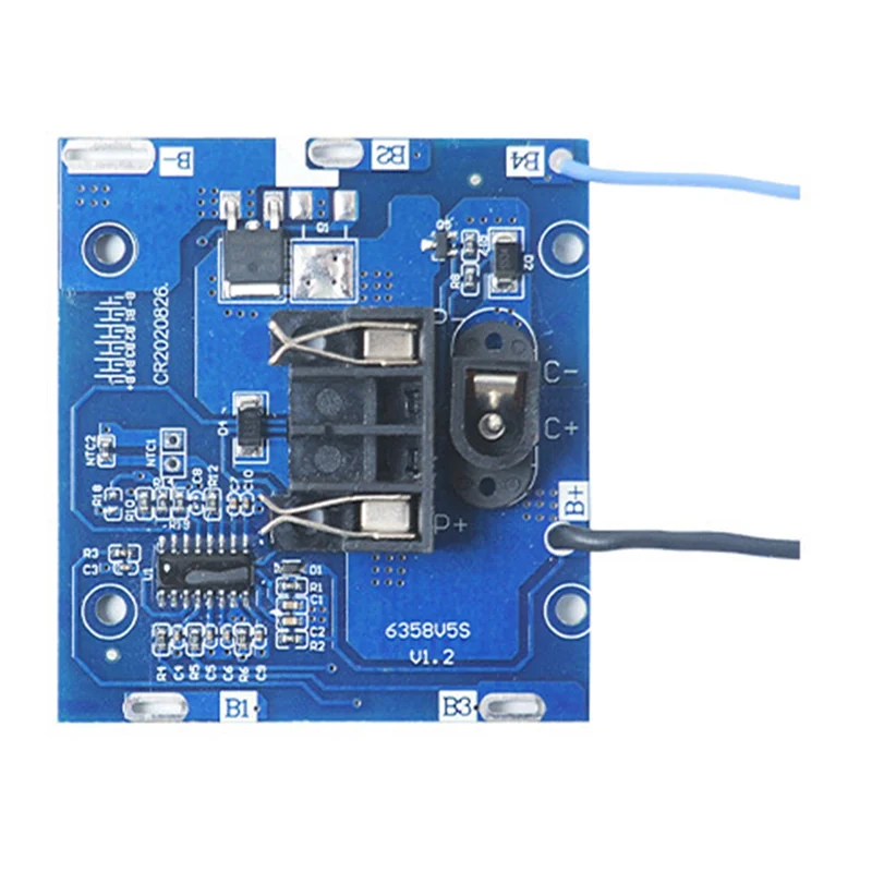 

5Pcs 21V Bms 5S 20A Electric Angle Grinder 3.7V Li Ion Battery PCBA Hand Drill Accessories