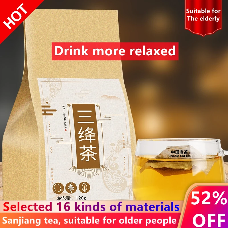 

Sanjiang tea, 120g, 30 bags, suitable for the elderly No Teapot