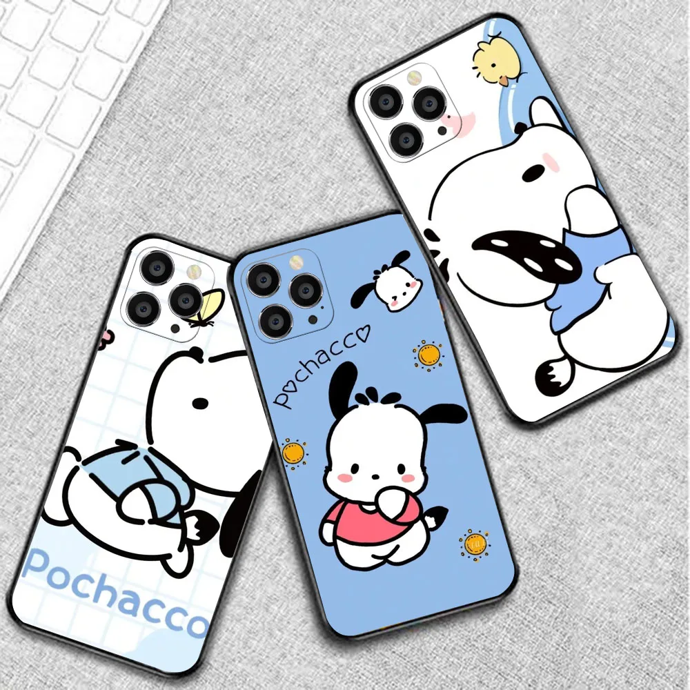 Матовый черный чехол для Realme C30S 1 2 3 5 5i 5s 6i 6 7 7i Pro KD-43 Pochacco