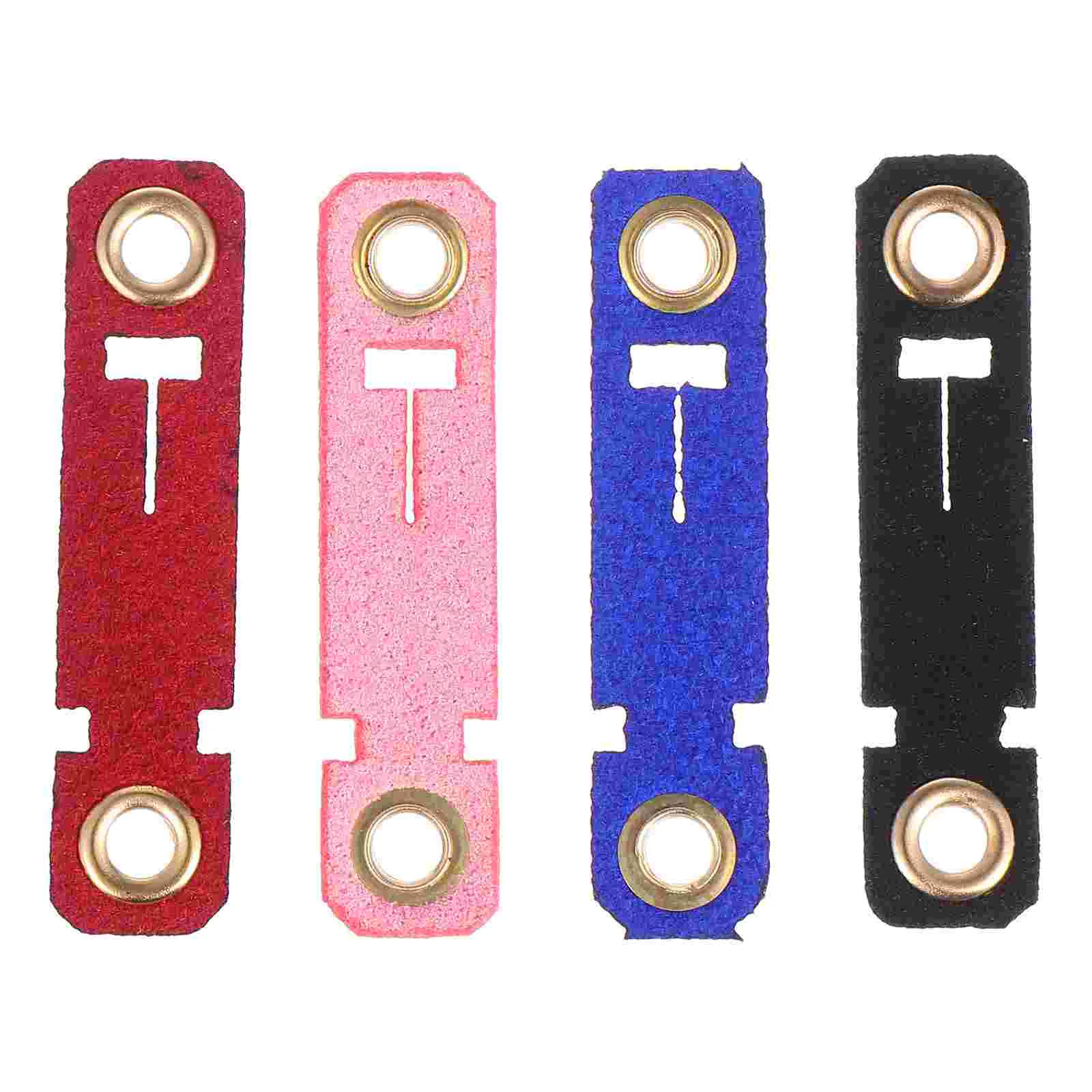 

4 Sets Pigeon Leg Rings Chicken Leg Bands Tags Bird Identification Rings Snap Button Bird Ankle Ring