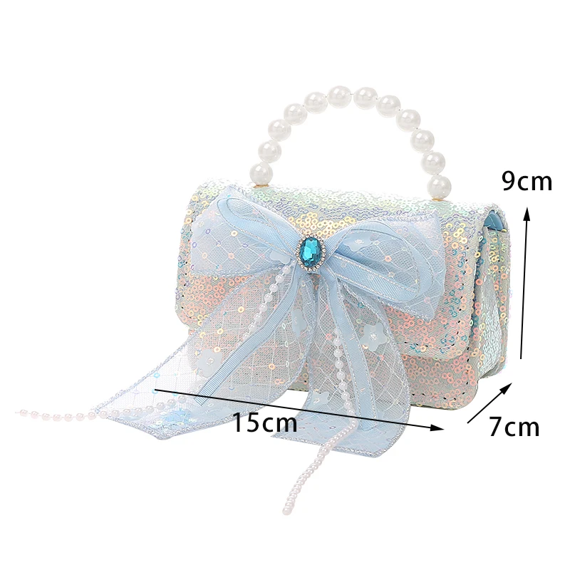 Новая сумка принцессы для девочек милые детские сумки Детская монет через плечо