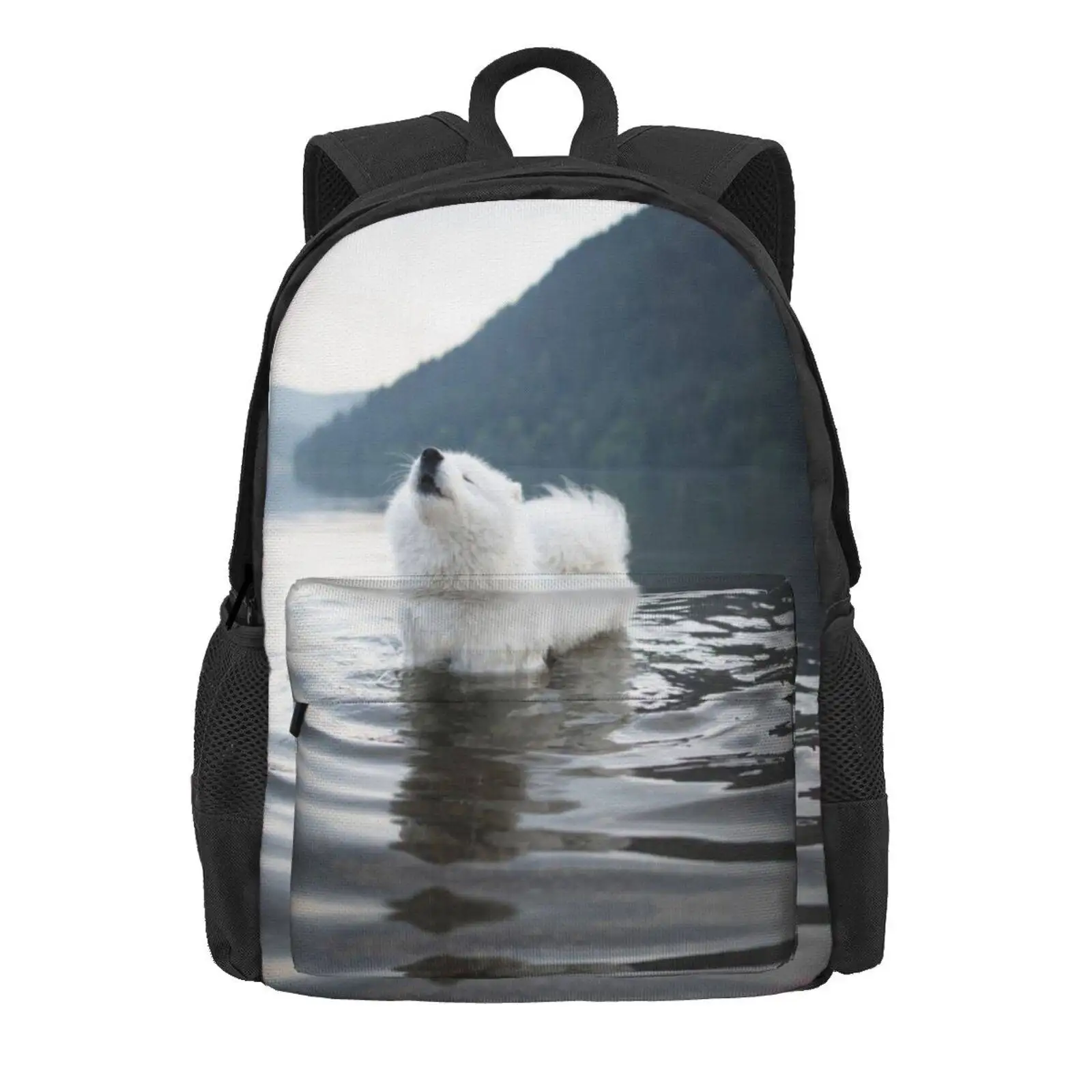 Лидер продаж рюкзак Howl в школьном стиле модные сумки Воющий волк собака