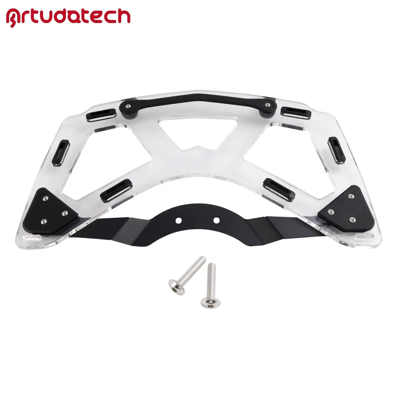 Фото Дополнительный багажник на верхнем чехле для BMW K1600 GTL GT 2011 2012 2013 2014 2015 2016 2017 2018 2019 2020-2024 прозрачный №1
