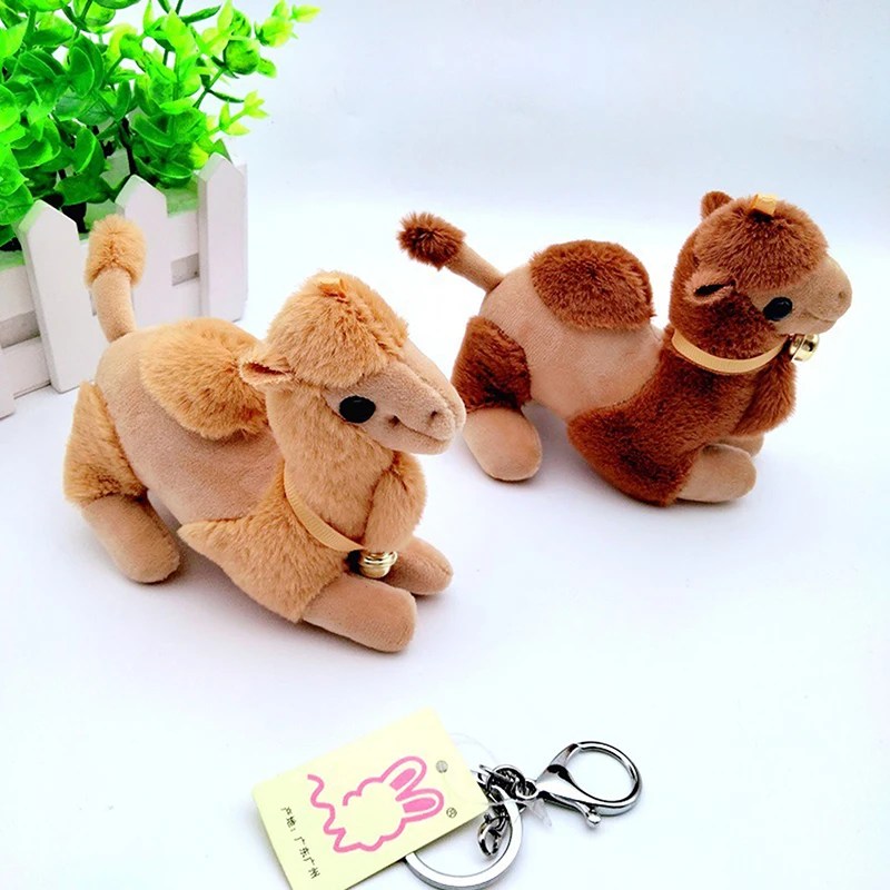 

Kawaii keychain Cartoon Lovely Camel Doll Keychains Car Bag Accessory Cute Plush Boy Girl Couple Keyring Lover Pendant