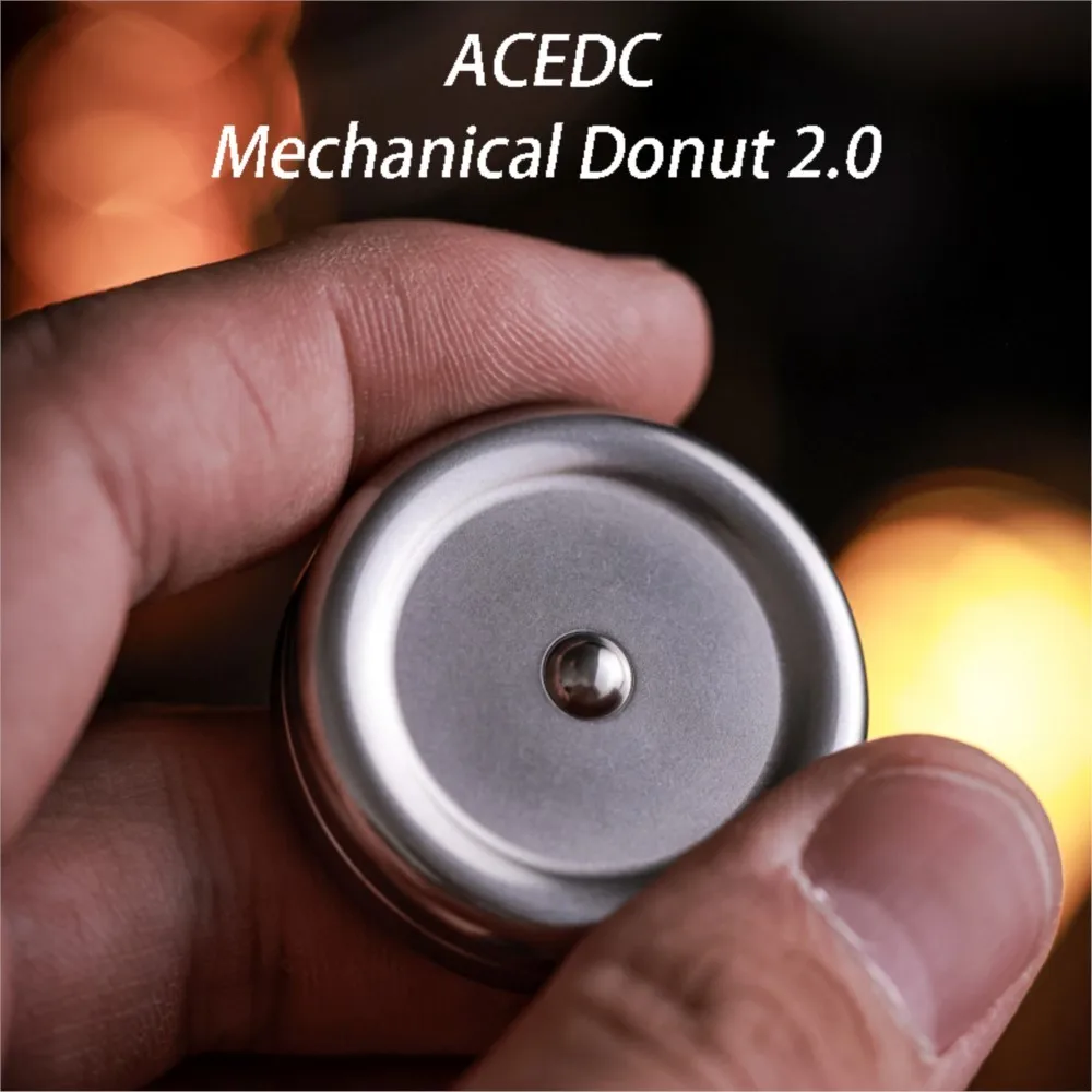 

ACEdc оригинальный механический молочный колпачок 2.0 шум монета Push монета слайдер гироскоп для пальцев игрушка для снятия стресса EDC