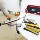 Точилка с раздвижной системой, алюминиевая профессиональная Алмазная точилка для кожи, точилка для ножей 7-го поколения, точильный камень