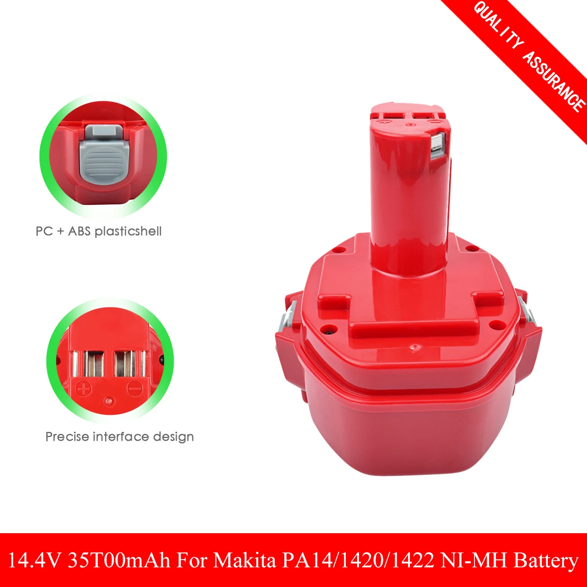 

NEW PA14 Power Tools Rechargeable Battery 3.5Ah NI-MH for Makita 14.4V Cordless Drills screwdriver Battery 1420 1433 1434