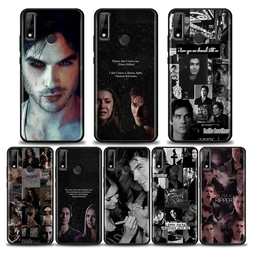 

Mamon The Vampire Diaries Coque Funda Phone Case for Huawei Y6 Y7 Y9 2019 Y6p Y8s Y9a Y7a Mate 50 20 40 Pro Lite RS Case Capa
