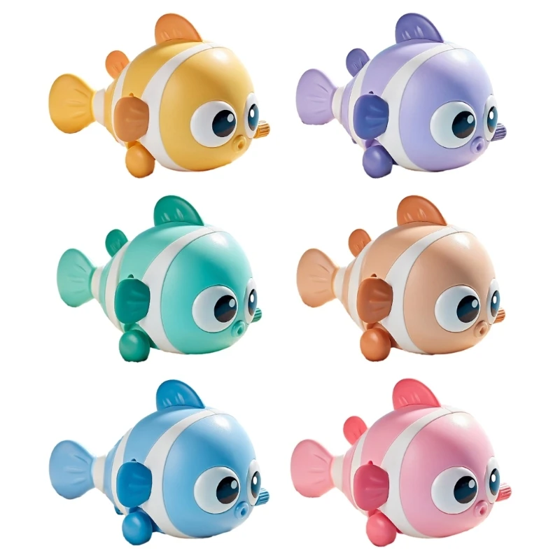 

Crawling Toy For Babies Wind Up Crawling Baby Toy Fish Wind Up Toy Tail Wagging Fish Developmental Learning Tummy P31B