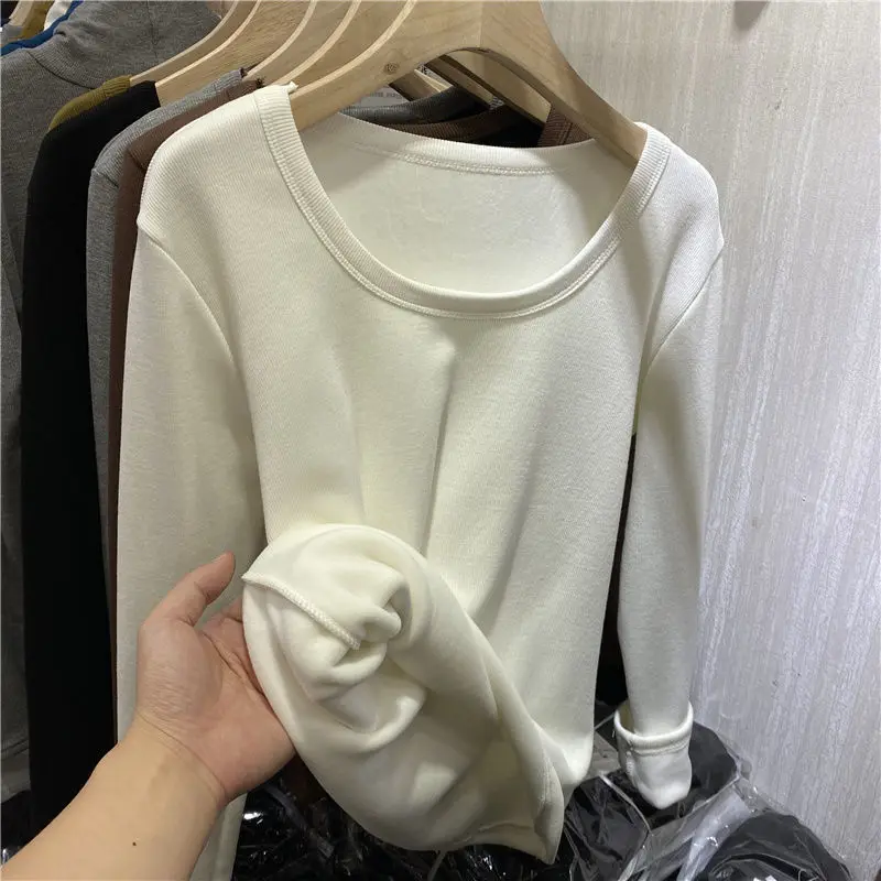 Thermal Underwear for Women Fleece Lined Tops Cami Tank Top Vest Camisoles Sleepwear Sexy Winter Thermal Bottoming Shirt Clothes