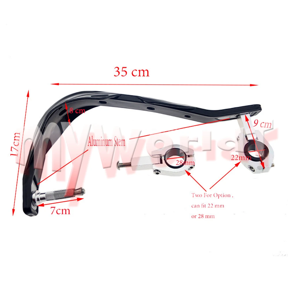 Подходит для YAMAHA FZ1 FZ6 FZ8 FZ07 FZ09 FZ16 R1 R6 Honda CBR600RR защита рук мотоцикла защитный щиток