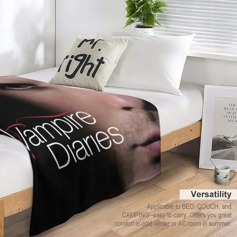 Обложка с рисунком Иана пледы для дивана из фланелевой ткани аниме одеяла