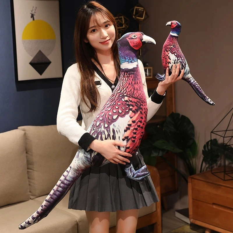 

Lifelike Funny Owl/Rabbit/Duck Plush Toys Wild Animals Plush Pillow Stuffed Soft Bed Back Cushion Sofa Room Decor Kids Gift