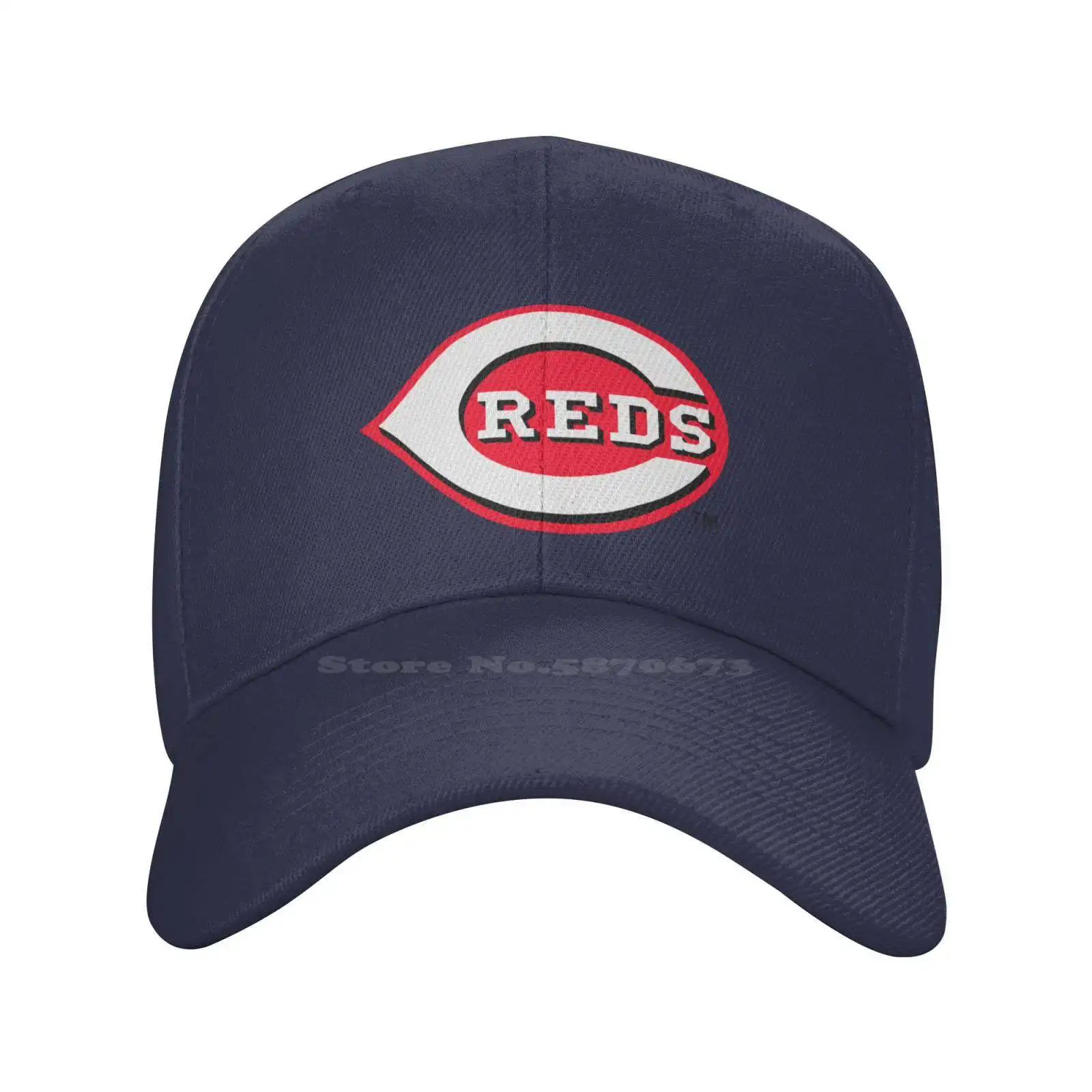 

Cincinnati Reds Logo Fashion quality Denim cap Knitted hat Baseball cap
