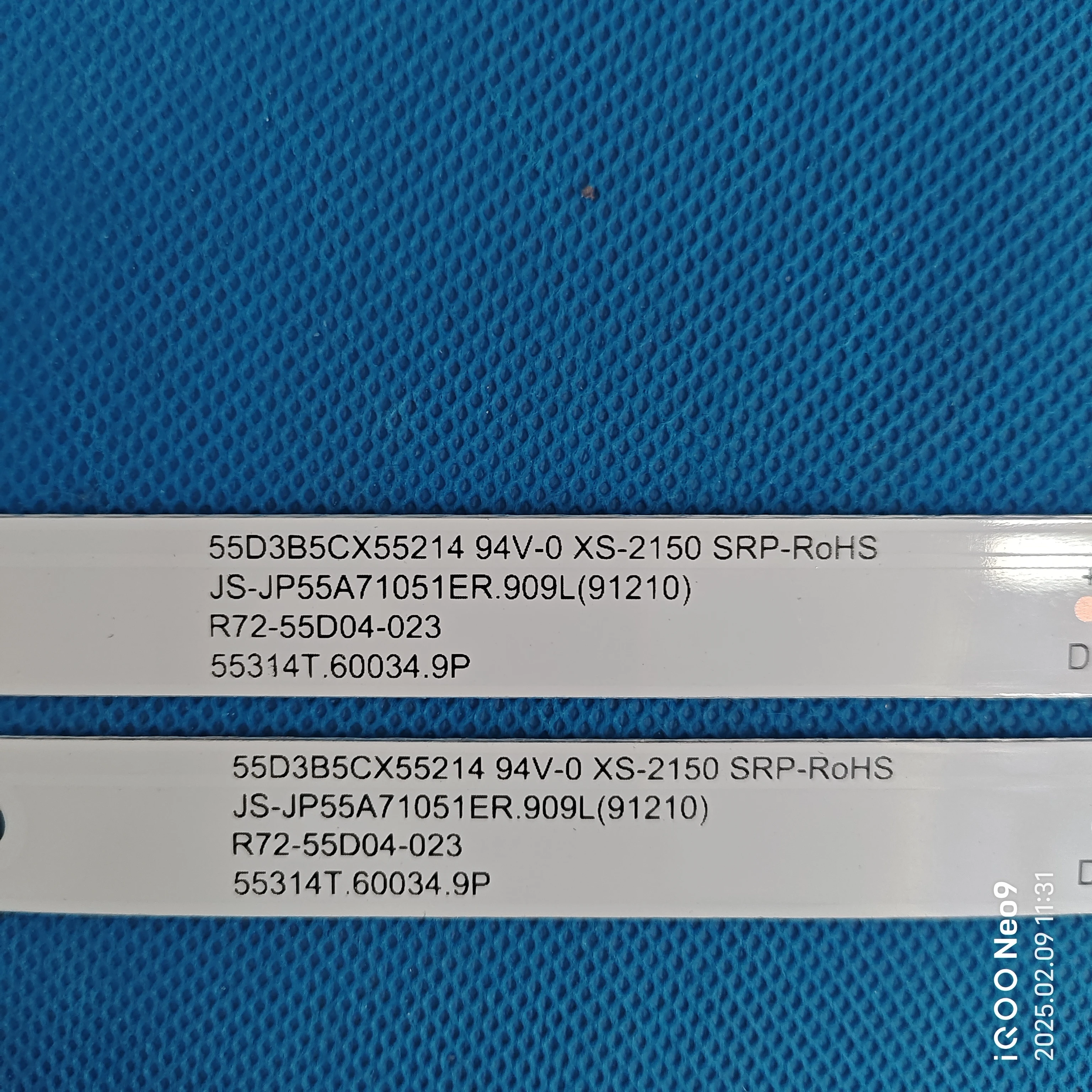 Фото Светодиодная лента подсветки для 55LU1204 55D3B5CX55214 K55DLJ10US JS-JP55A71051ER.909L (91210) R72-55D04-023 VHIX-55U169MS NWX-55U169TSY №3