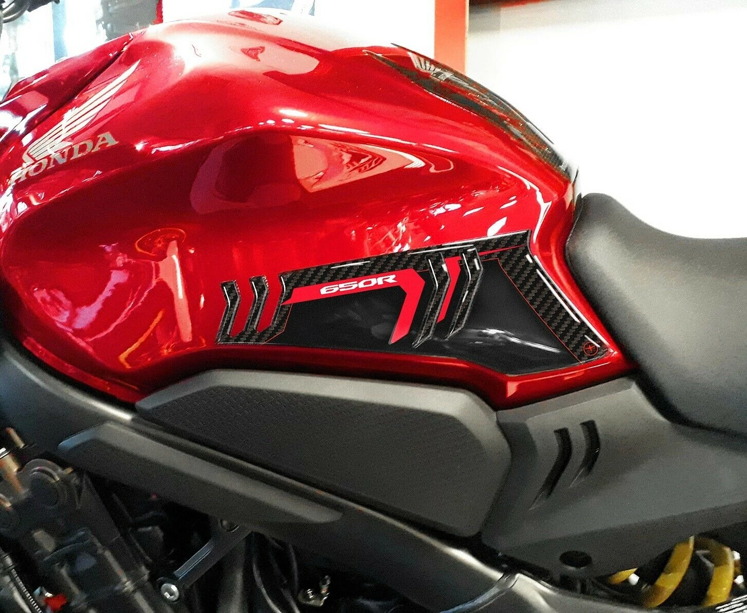 Бак колодки и защиты 3D совместимый CBR 650 R мотоцикла HONDA CBR650R|Наклейки стикеры| |