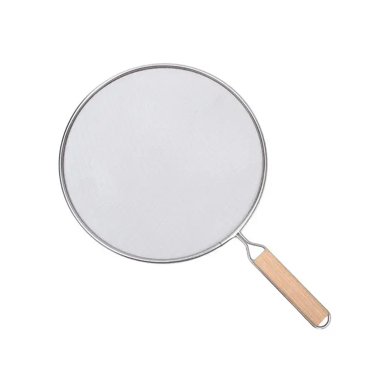 

Grease Splatter Screen Fine Mesh Oil Splatter Guard Skillet Splatter Shield Guards 1Pc Stainless Steel Fine Mesh For Frying Pan