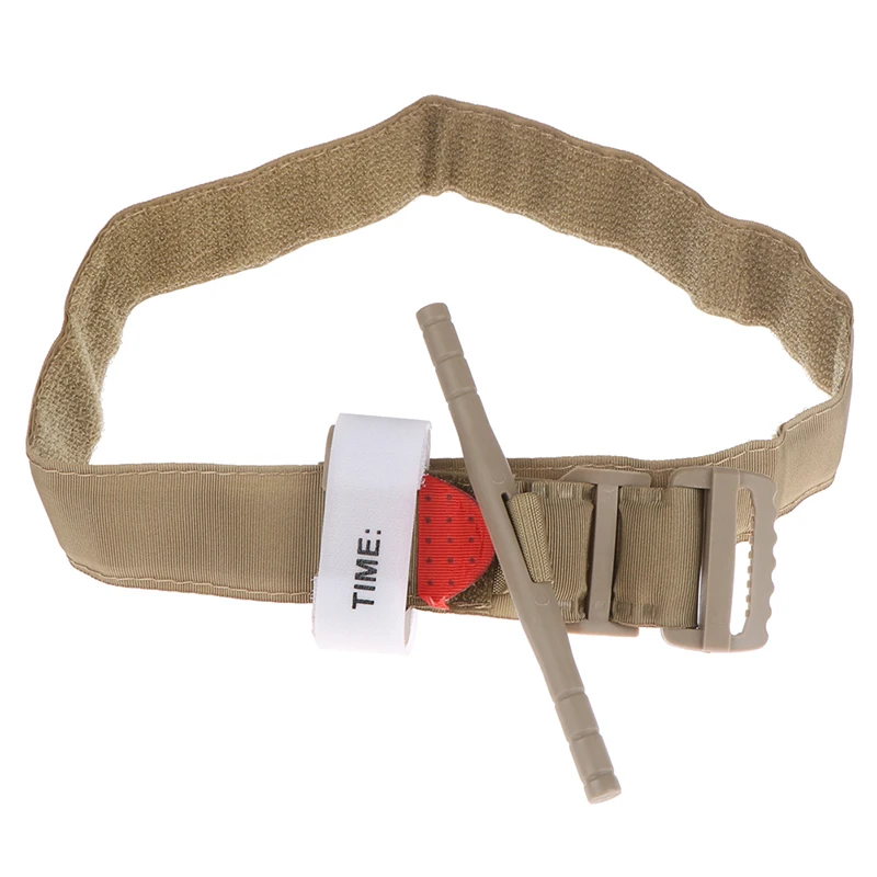 

Уличный жгут для выживания, тактический боевой пояс с красным наконечником, военный медицинский пояс для чрезвычайной ситуации, комплект п...