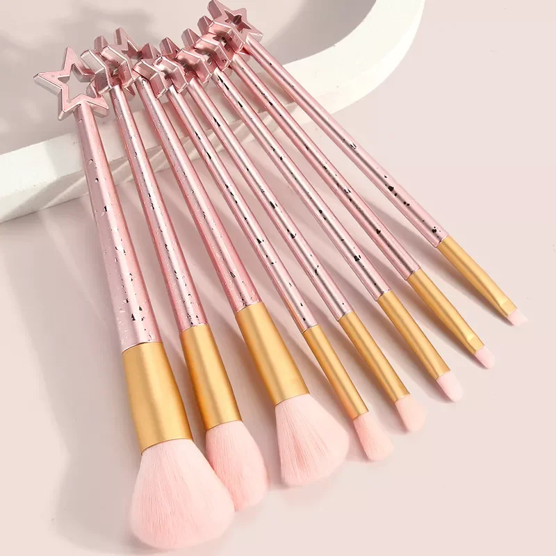 

NEW2023 Makeup Brushes Tool Set 8PCS Cosmetic Powder Eye Shadow Foundation Blush Blending Beauty Make Up Brush Maquiagem TSLM2