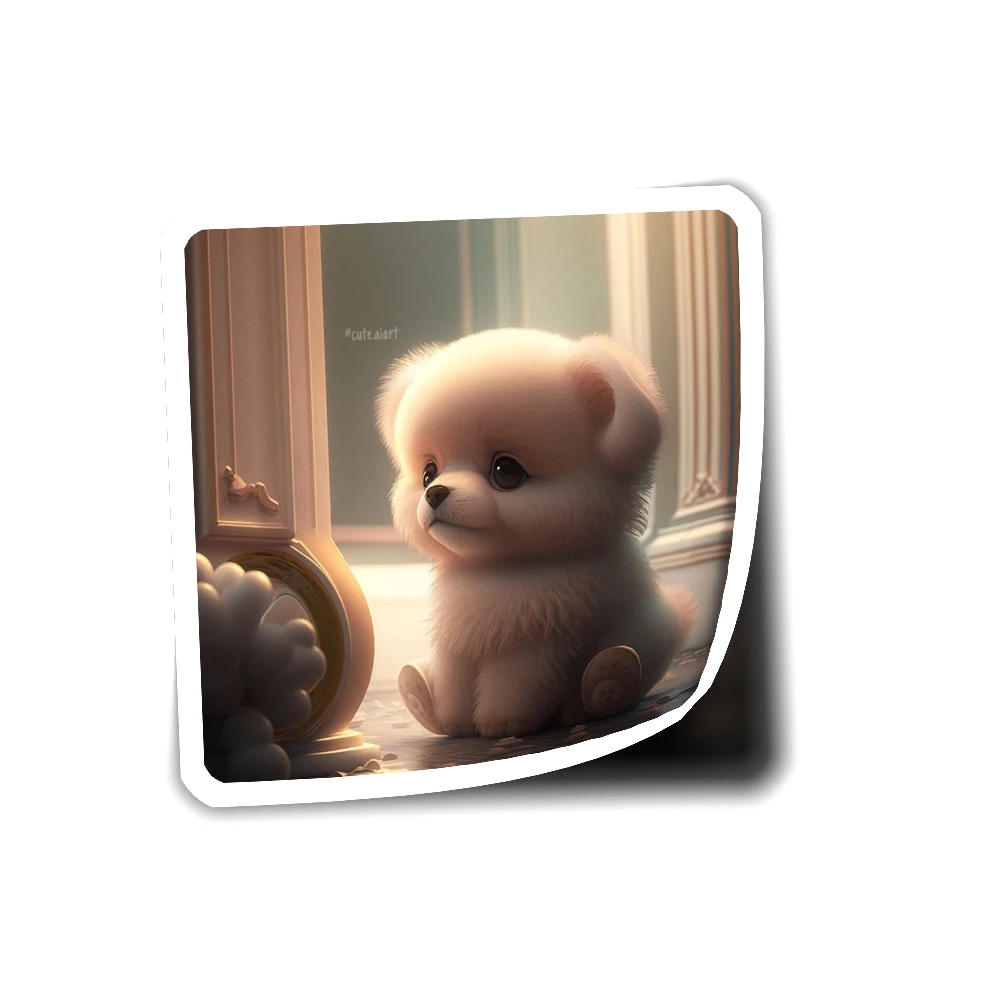 

CUTE AI STICKER 109 Sticker for Laptop Decor Bedroom Car Cute Cartoon Art Fashionable Public Suitcase