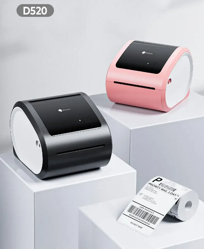 Машина для печати этикеток Yunyi Phomemo D520BT рулонная машина термопринтер принтер