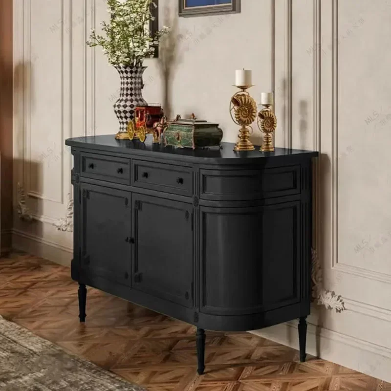 Шкаф для гостиной винтажные скандинавские зеленые Шкафы организации дома