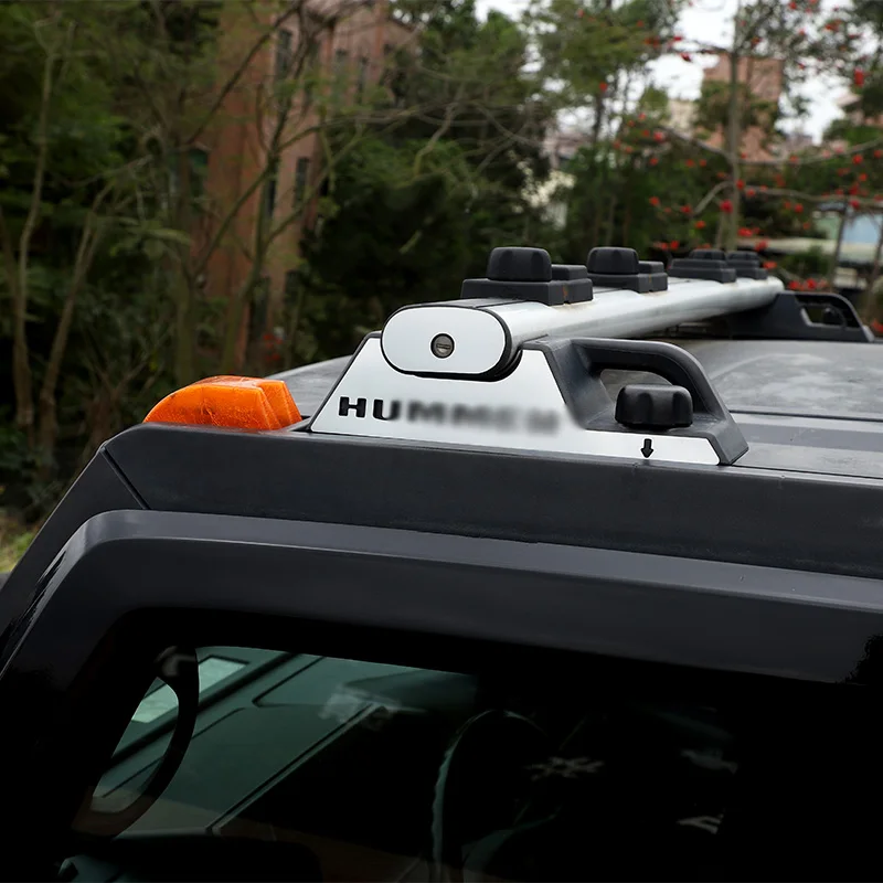 

Наклейка на заднюю дверь автомобиля для Hummer H2 2003-2009, нержавеющая сталь, яркие автомобильные внешние аксессуары