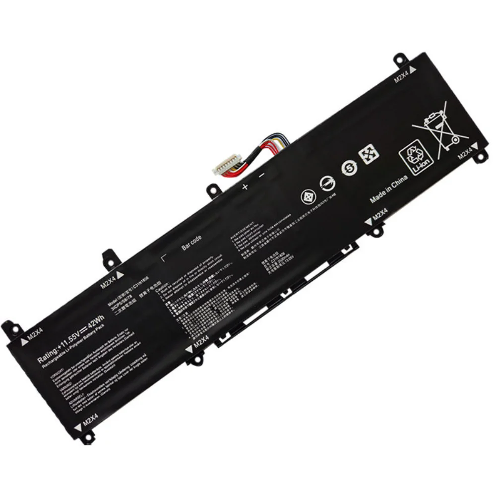 Фото Аккумулятор для ноутбука 11.55V 42Wh 3640mAh C31N1806 для ASUS ADOL 13-дюймовых моделей ADOL13U, ADOL13F, S330FA/UA C31N1806 №2