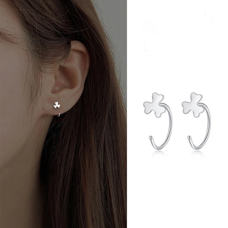 Модные элегантные геометрические минималистичные серьги-гвоздики для женщин и