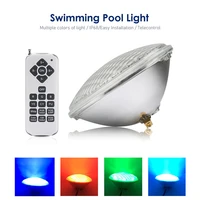 par56 underwater lights led swimming pool light resin filled wall mounted lamp 12v rgbwarmcold white ip68 waterproof light