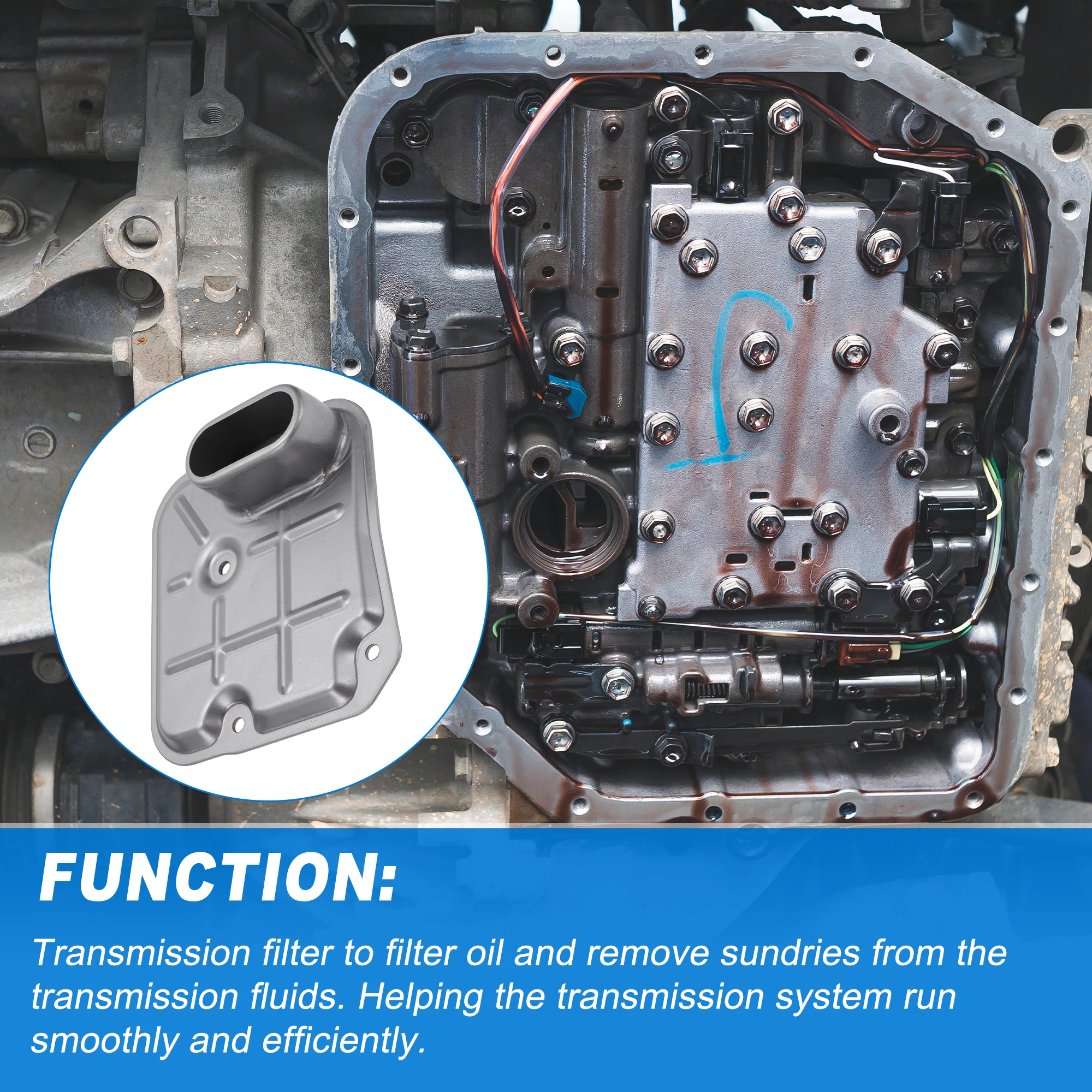 UXCELL A44DE Масляный поддон фильтра автоматической коробки передач для Suzuki Grand Vitara Base
