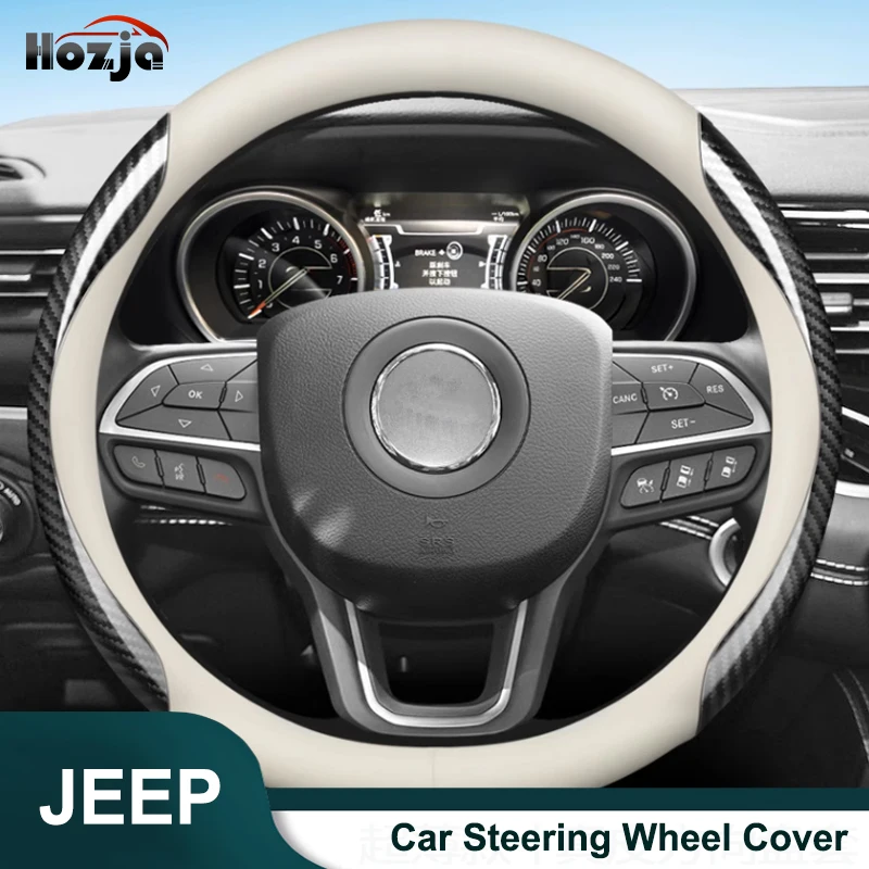 

Car Steering Wheel Cover for Jeep Liberty KJ KK 2002 2003 2004 2005 2006 2007 2008 2009 2010 2011 2012 2013 Car Accessories