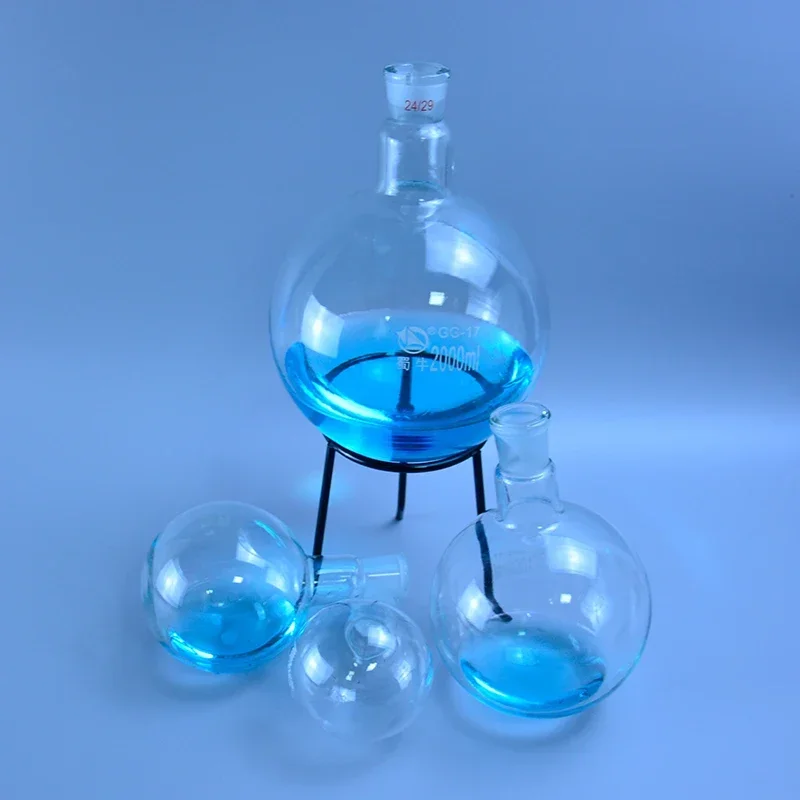 Dxy 50/100/150 мл одногорлая колба с круглым дном стандартное шлифованное соединение