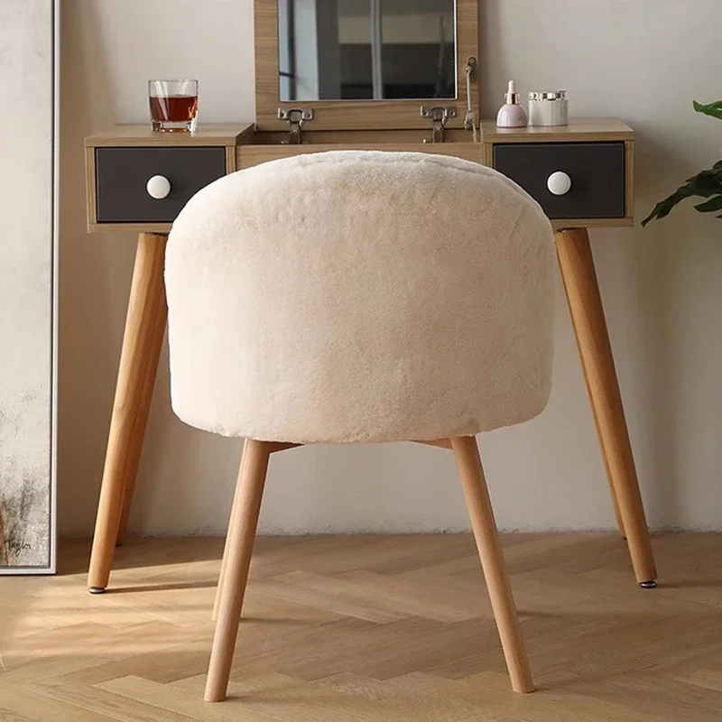 Скандинавское кресло для макияжа спальни дизайнерский металлический комод