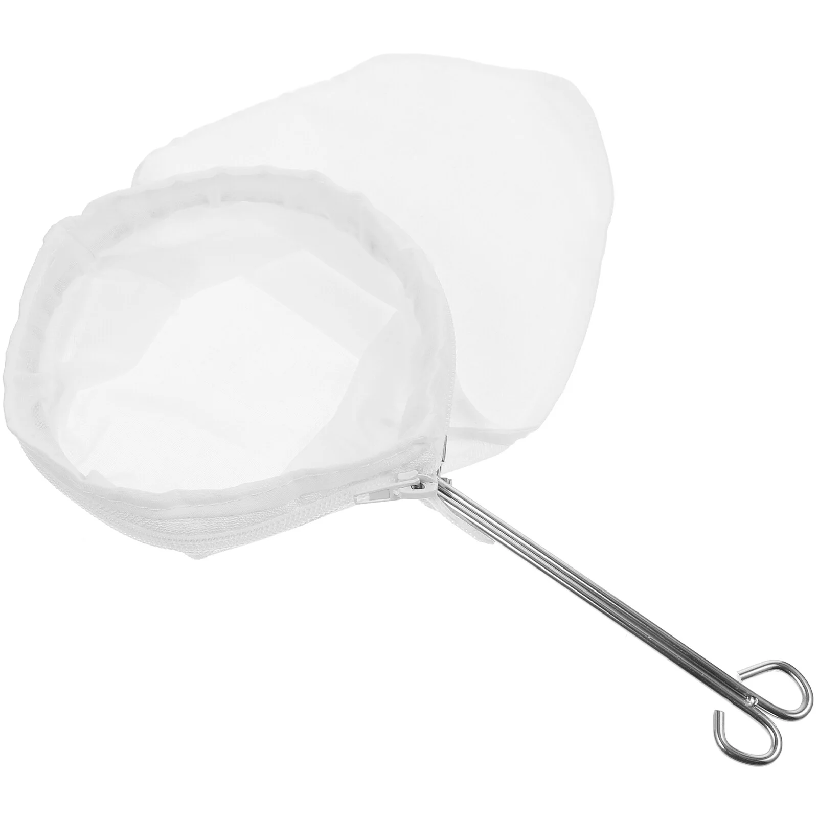 

Tea Strainer Pouch Milk Tea Filter Bag Coffee Tea Strainer with Stainless Steel Handle Drip Coffee Maker Accessories (13cm Ring