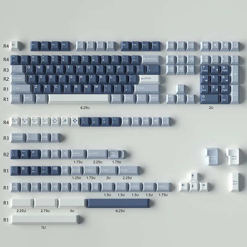 Колпачки для клавиш GMK Cherry Profile Double Shot PBT Keycap для Cherry Mx Switch Механическая клавиатура Olivia Arctic Red Samurai Wob Shoko (art.: 3920cbaba3894) - 3920cbaba3894