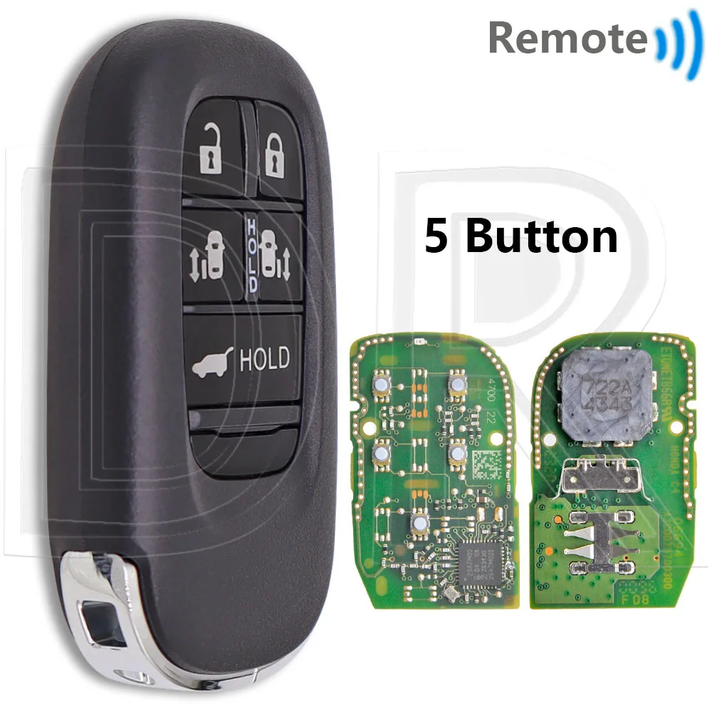 

Отличный KR5TP-4 оригинальный 4A печатная плата 313,8/433,9 МГц автомобильный пульт дистанционного управления для Honda Civic CR-V Accord HRV FIT XRV ZRV Odyssey