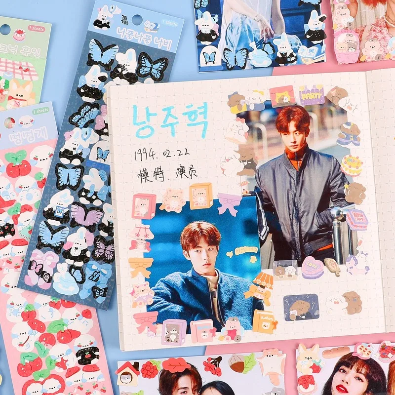 Серия домашние животные водонепроницаемые Стикеры из ПВХ для скрапбукинга