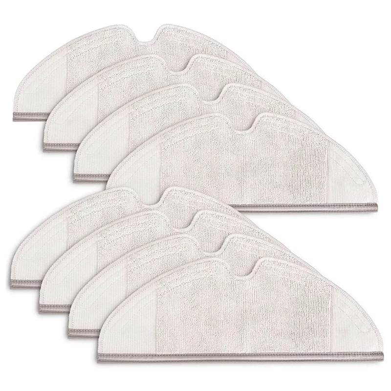 

8 Microfiber Cloths For Xiaomi Roborock S5 MAX S6 Pure S50 S51 S55 S6 E4 Mops Spare Parts Accessories Kit
